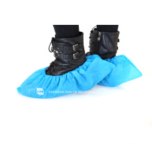 Disposable medical shoes cover with CPE coated